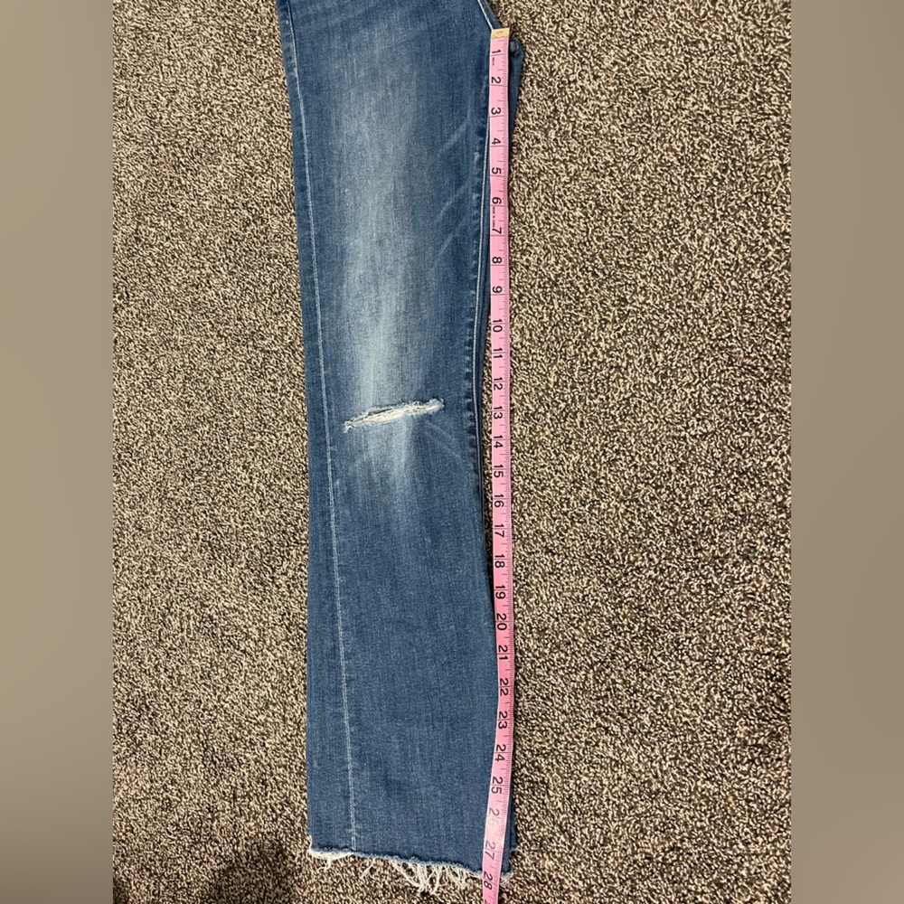 NWT Mother The hustler ankle fray | Size 26 - Picture 12 of 12